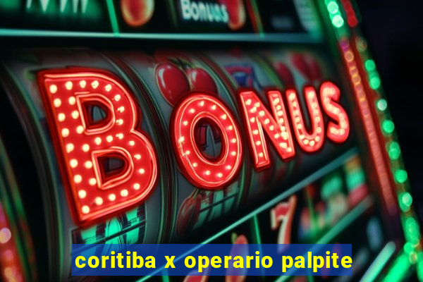 coritiba x operario palpite